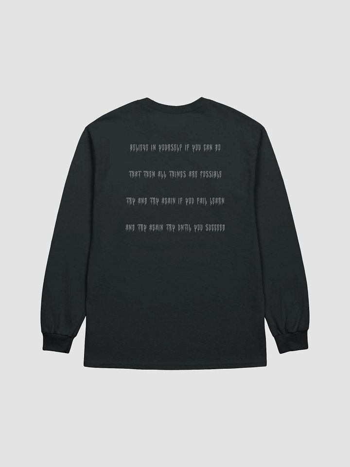 TVUKI BELIEVE IN YOURSELF long sleeve tee product image (2)