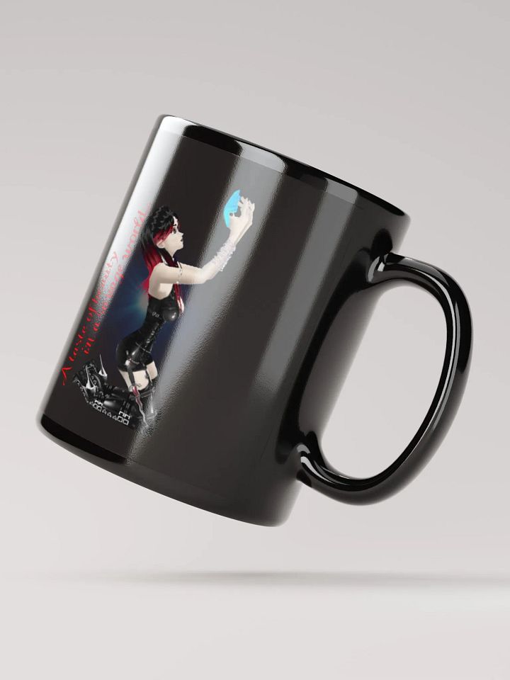 Savage Beauty - Black Glossy Mug product image (4)