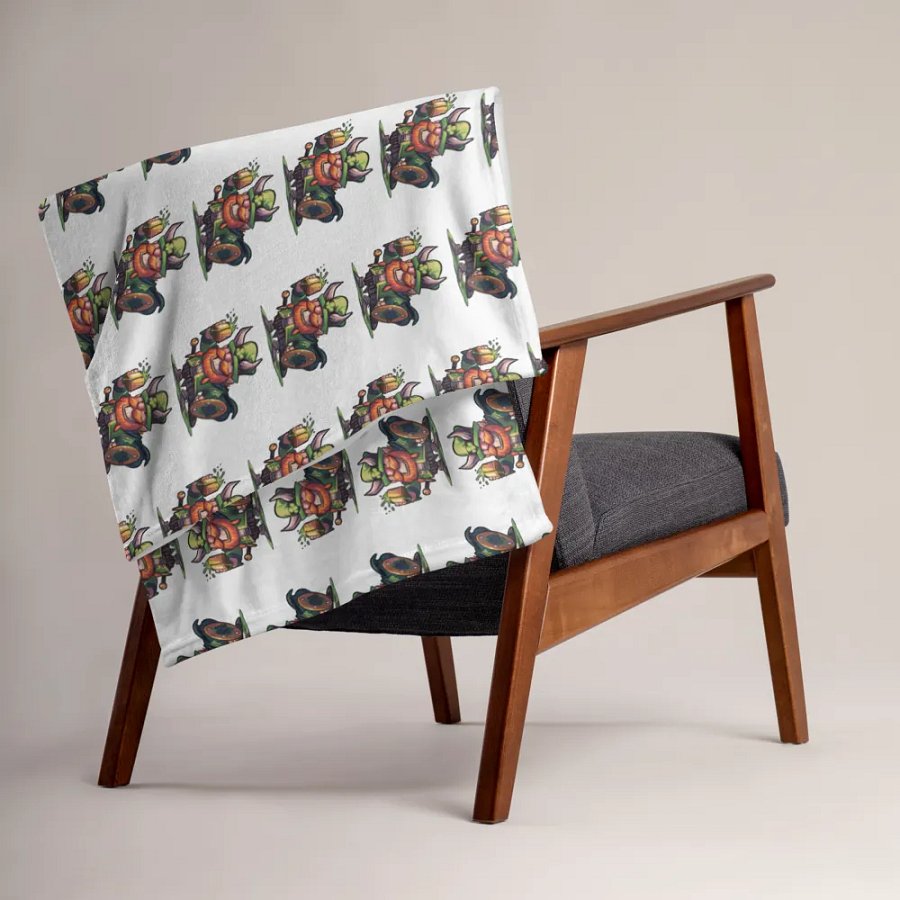 St. Paddy viking cozy blanket product image (15)