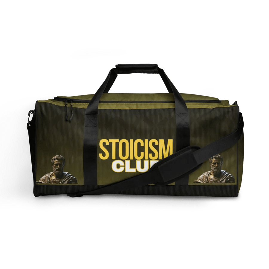 Stoicism Club All-Over Duffle Bag product image (1)