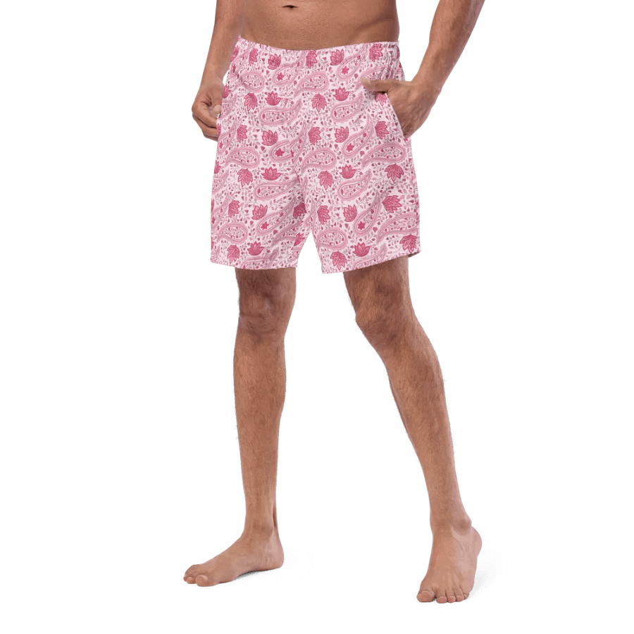 Rosewater Paisley | Swim Trunks product image (4)