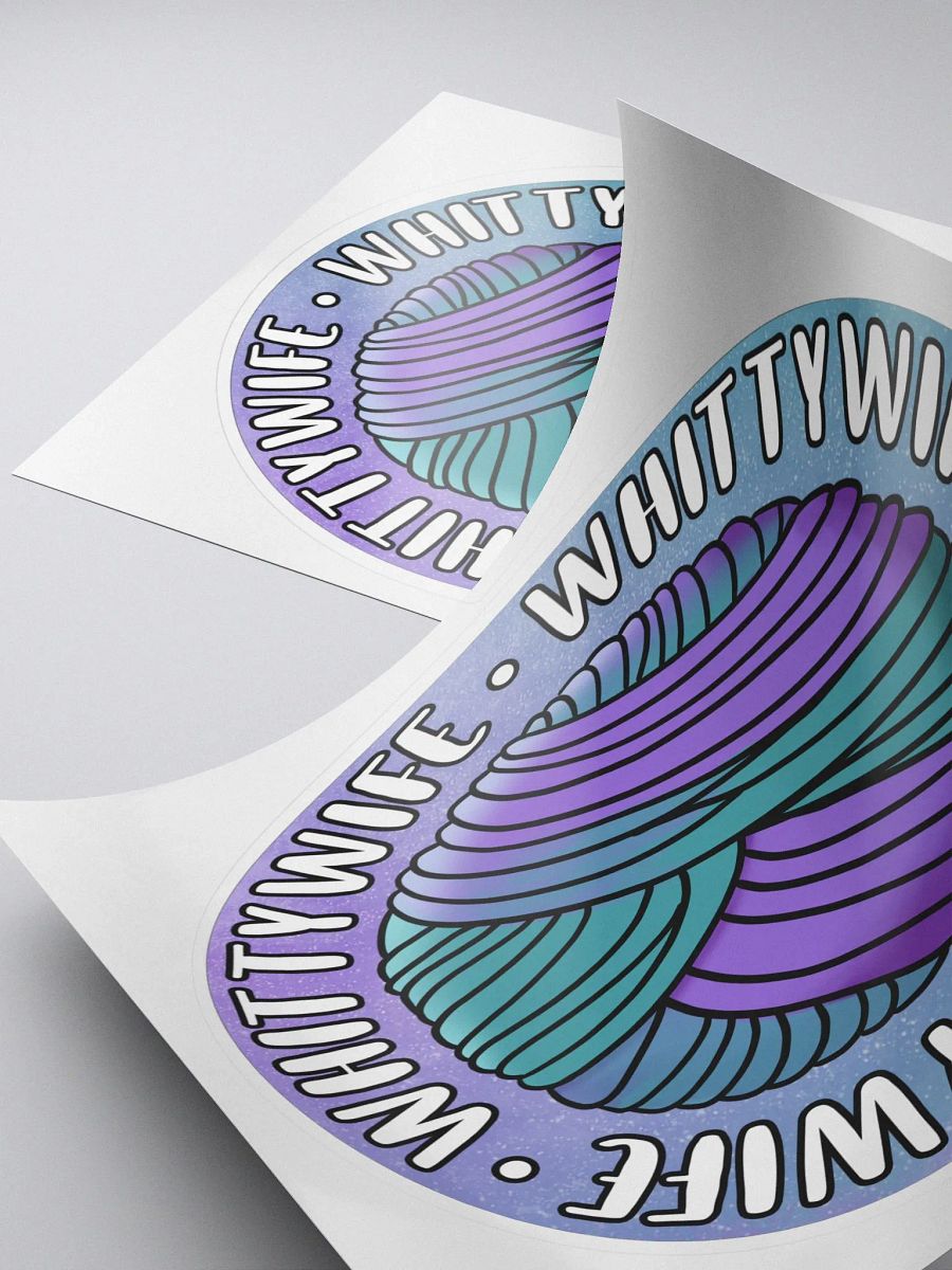 Condensed Logo Sticker product image (4)