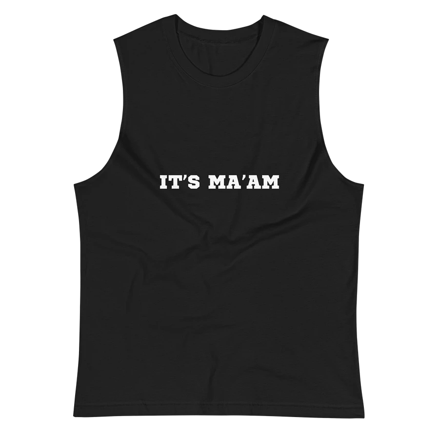 IT'S MA'AM UNISEX MUSCLE TEE product image (3)