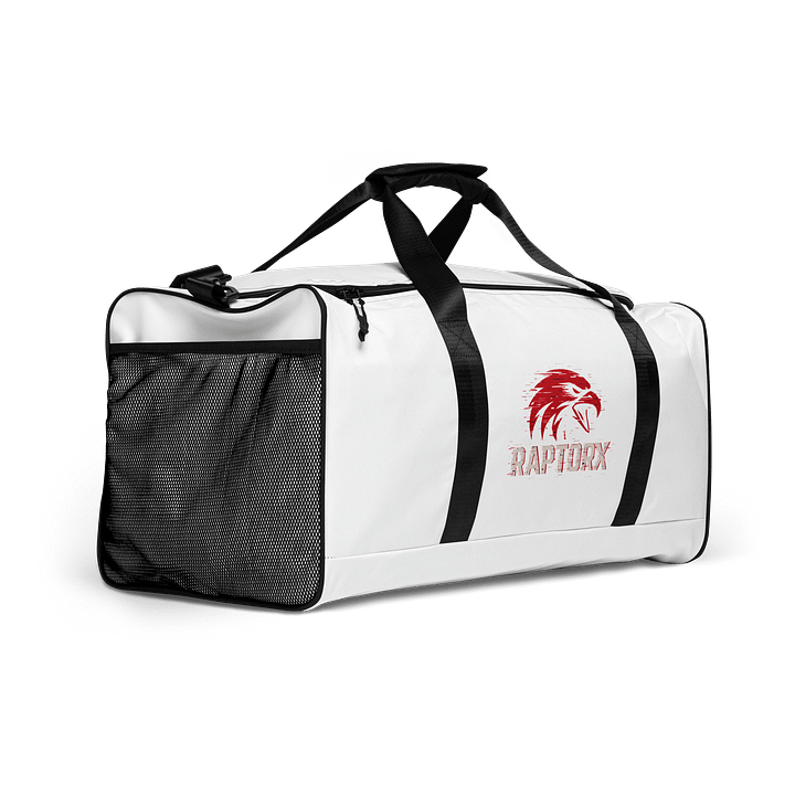 RaptorX All-Over Print Duffle Bag product image (2)