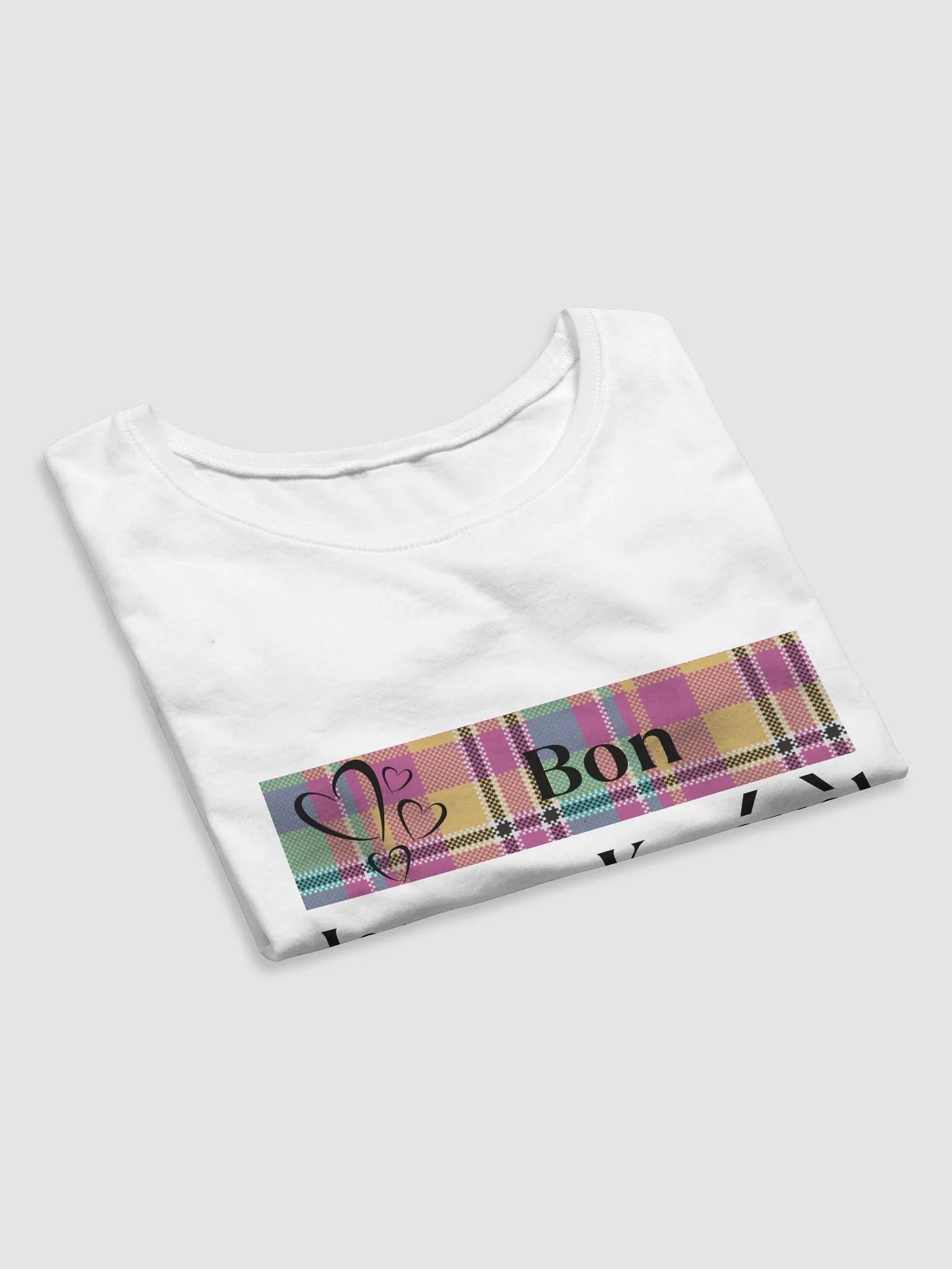 Kwéyòl Hearts Crop Tee product image (19)