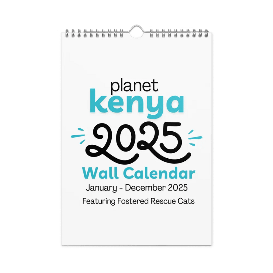 2025 Rescue Cat Calendar product image (1)