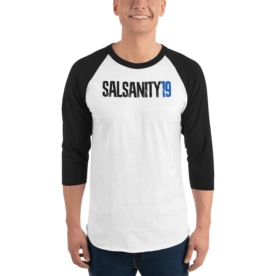 Salsanity19 ¾ Sleeve Raglan Tee product image (8)