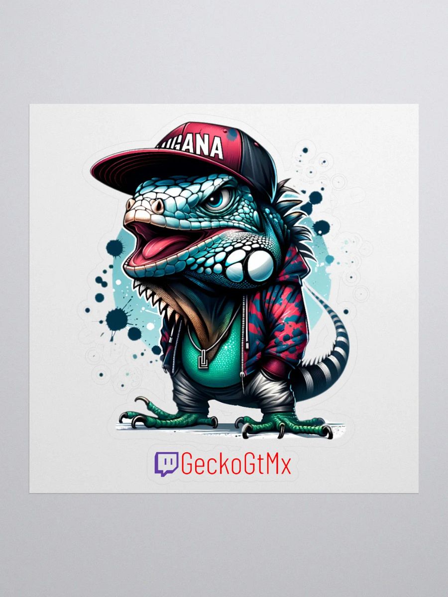 Urban Iguana Kiss Cut Stickers product image (3)