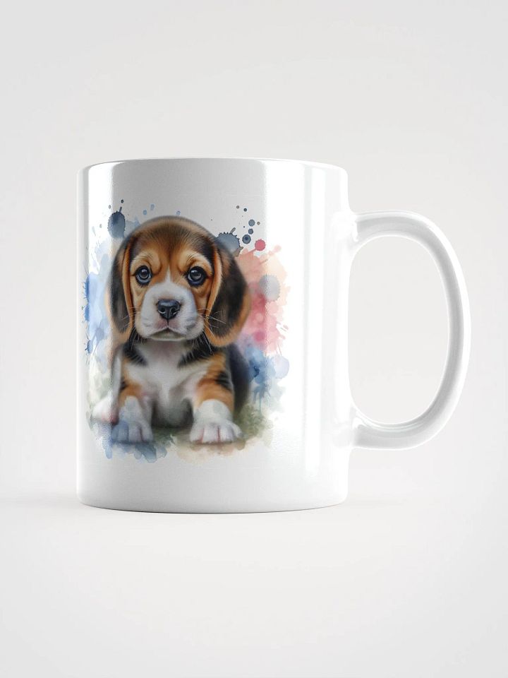 Life Is Better With A Beagle Baby Watercolor Mug product image (1)