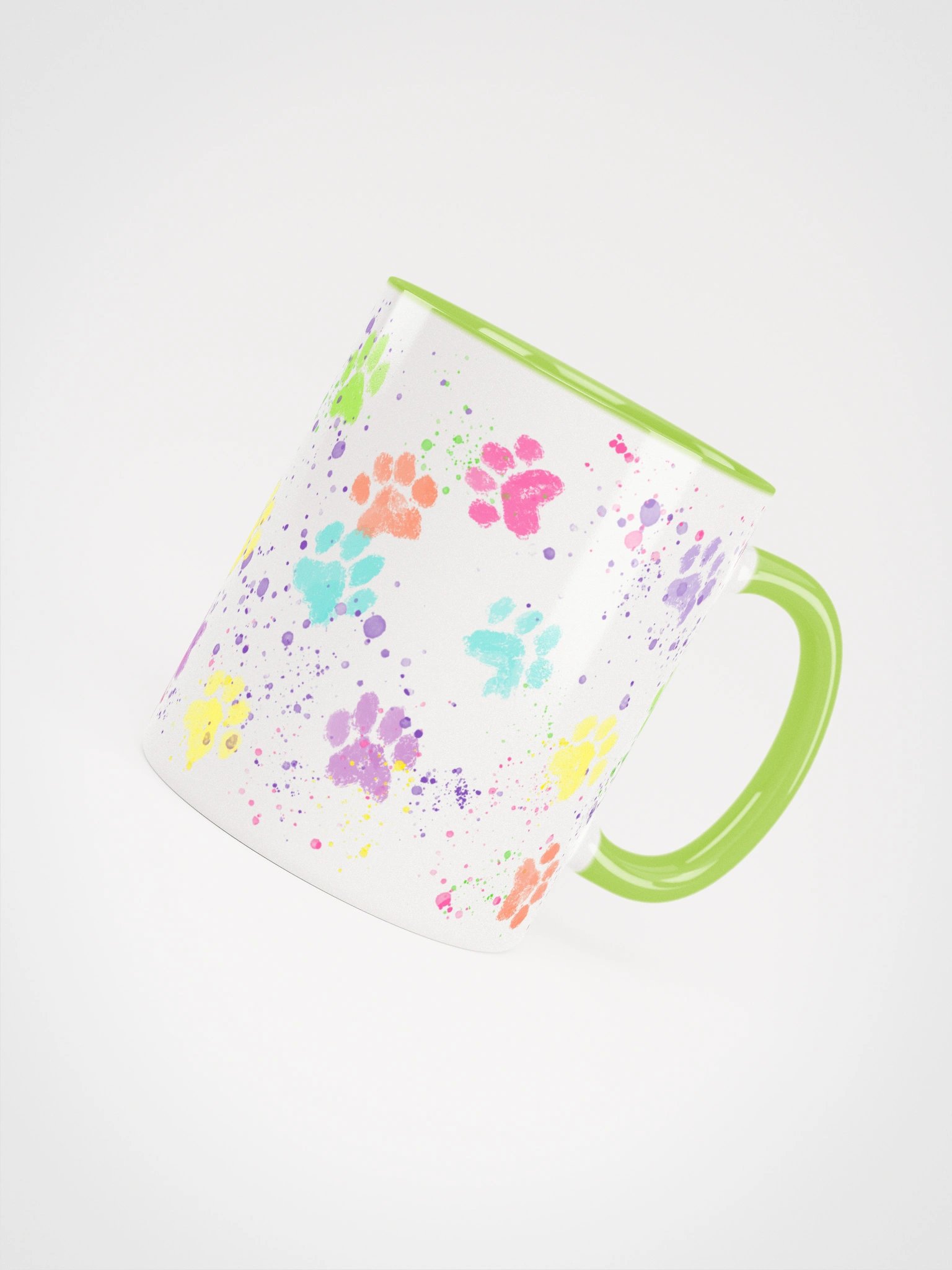 Cat Paw Prints Ceramic Mug product image (12)