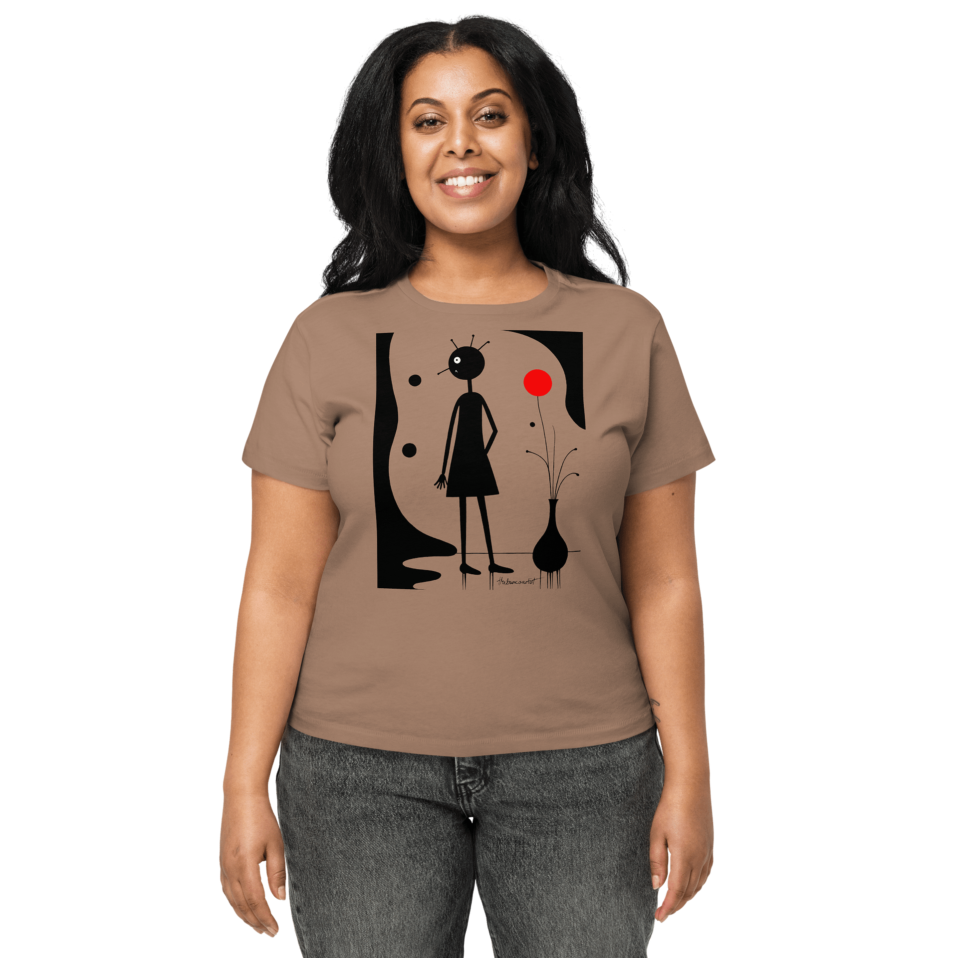 Cotton Heritage Women's High-Waisted Tee product image (10)