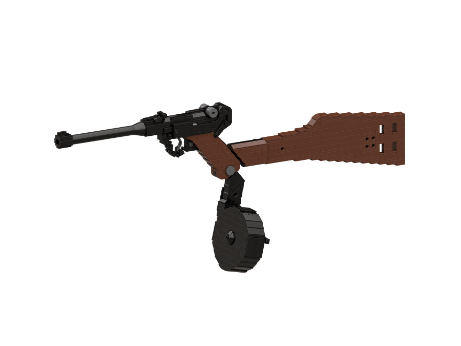 Luger P08 - LDD Instructions product image (7)