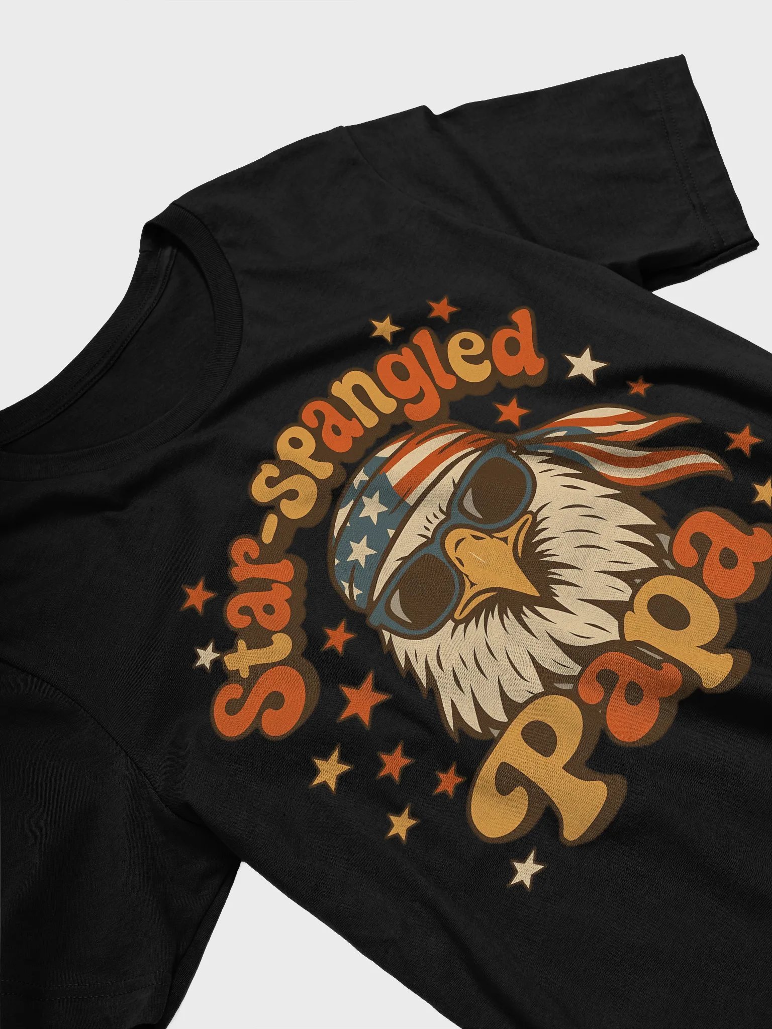 Star-Spangled Papa Patriotic T-Shirt product image (15)