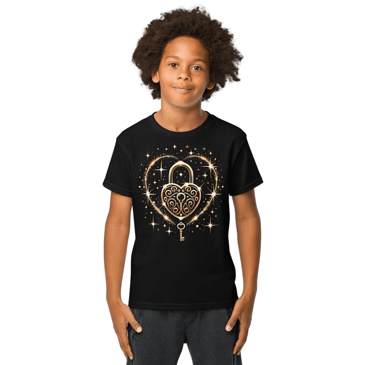 Heartfelt Lock Youth Sports Tee product image (1)