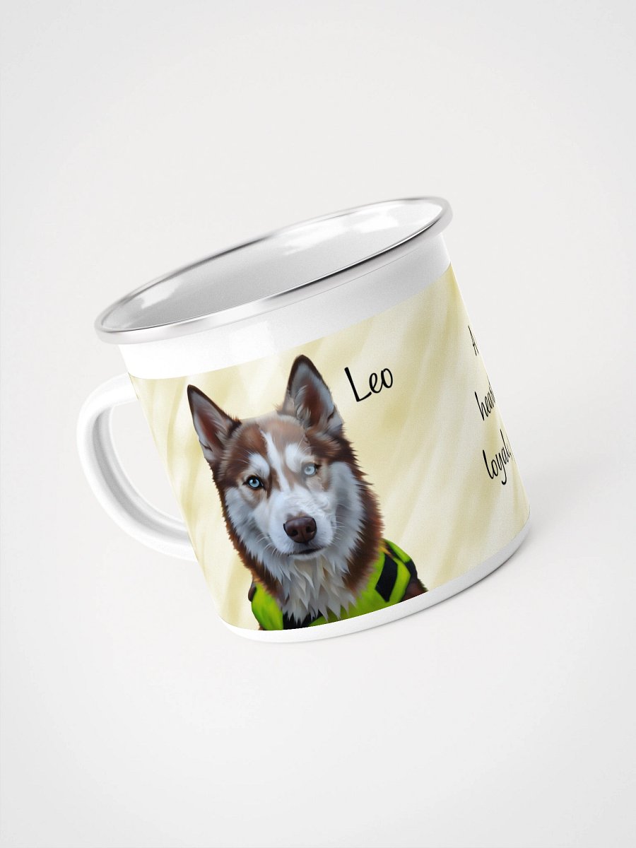 YOUR BEST FRIEND! / ENAMEL MUG 12oz WITH PERSONALIZED NAME product image (1)