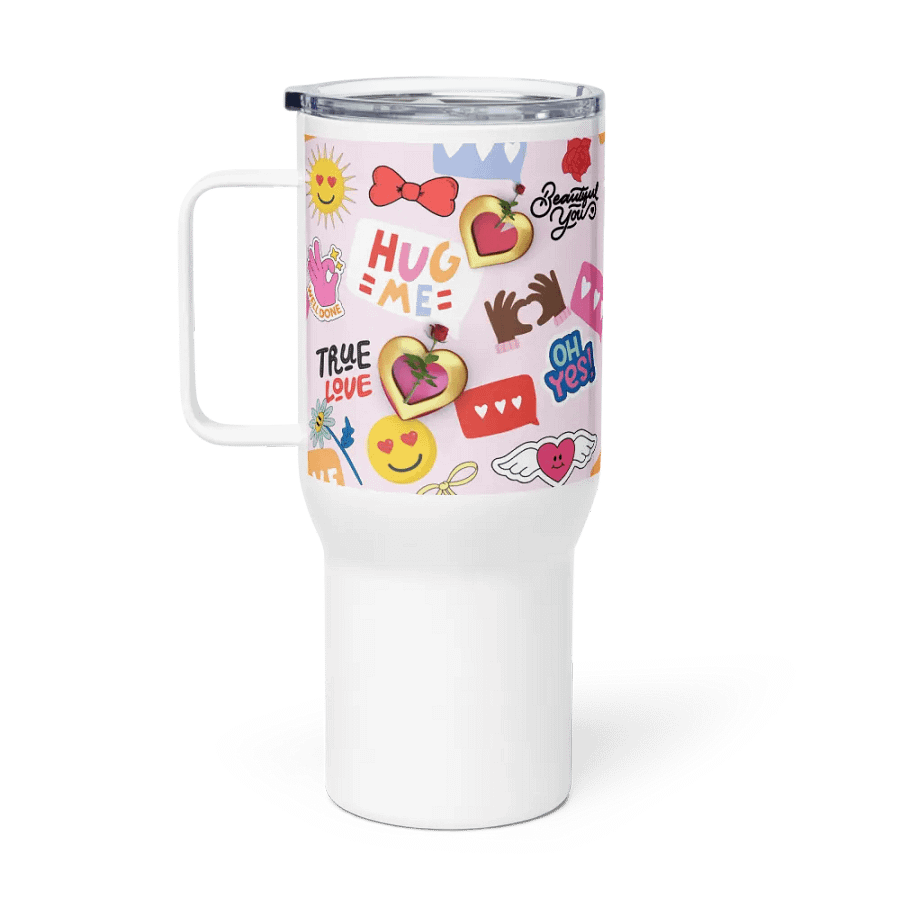 Love & Positivity Travel Mug product image (1)