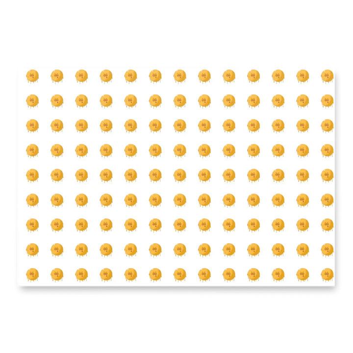 Dab'n'Bros mash up Gift wrap product image (1)