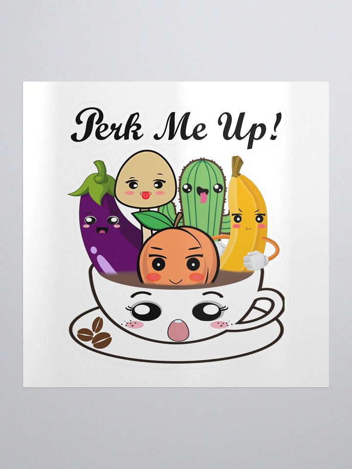Perk Me Up Mod Small Sticker product image (1)