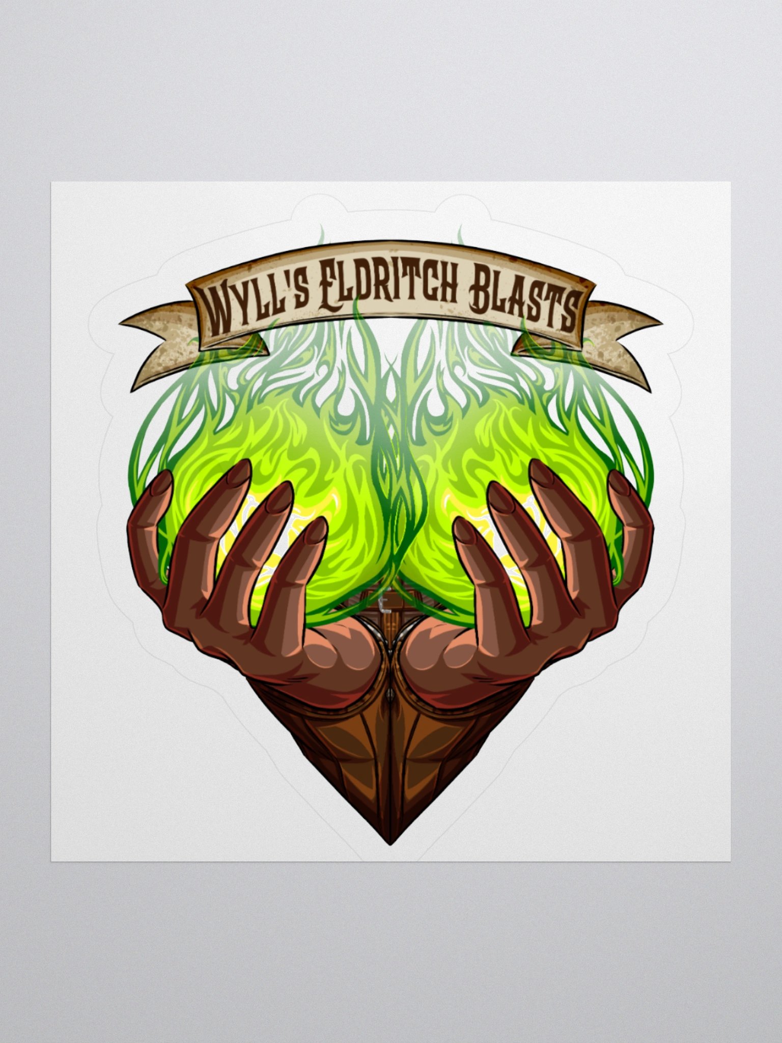 Wyll's Eldritch Blasts Sticker product image (3)