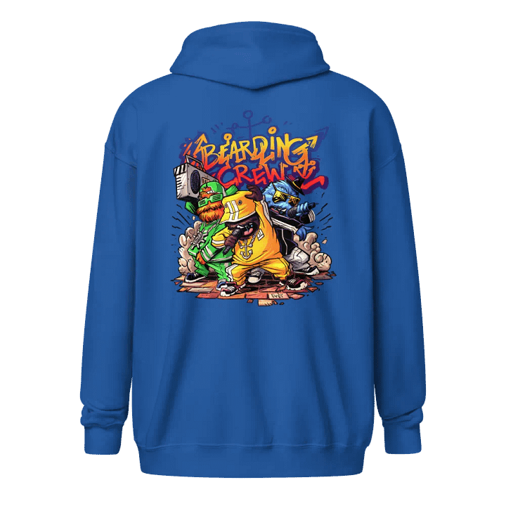 Beardling Crew B-Boy - Unisex Zip Hoodie product image (46)