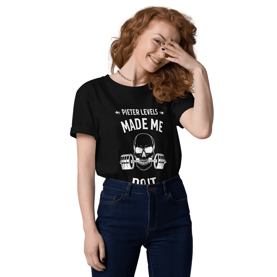 PIETER LEVELS MADE ME DO IT Organic Tee product image (7)