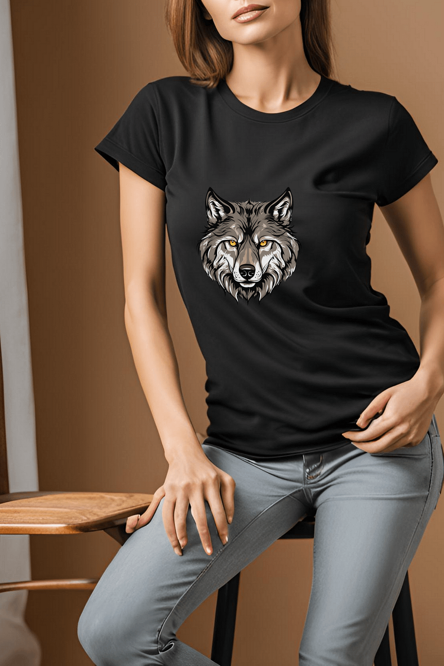 Wolf Spirit Unisex Premium Tee product image (2)