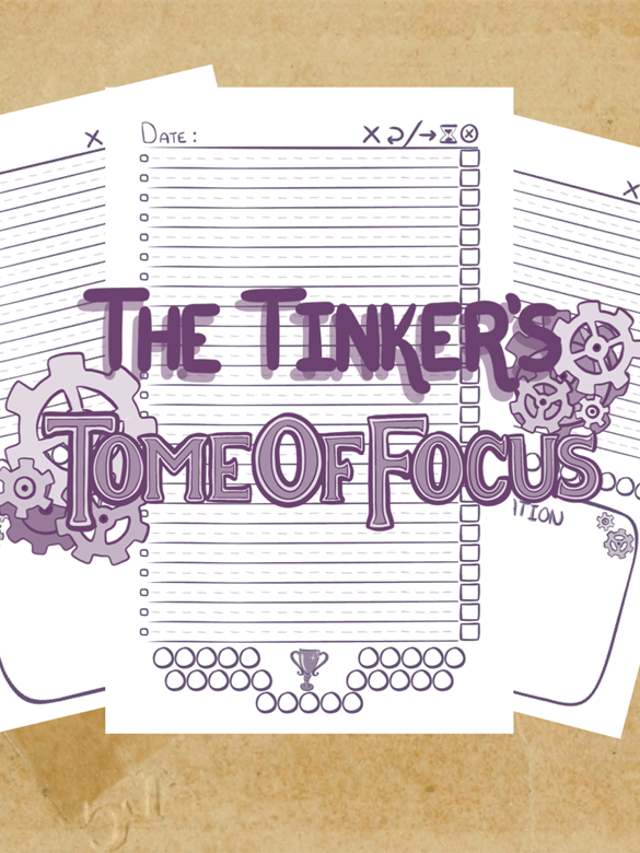 Tome Of Focus - Checklist Printouts product image (1)