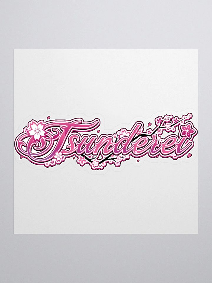 Tsunderei Sticker product image (1)