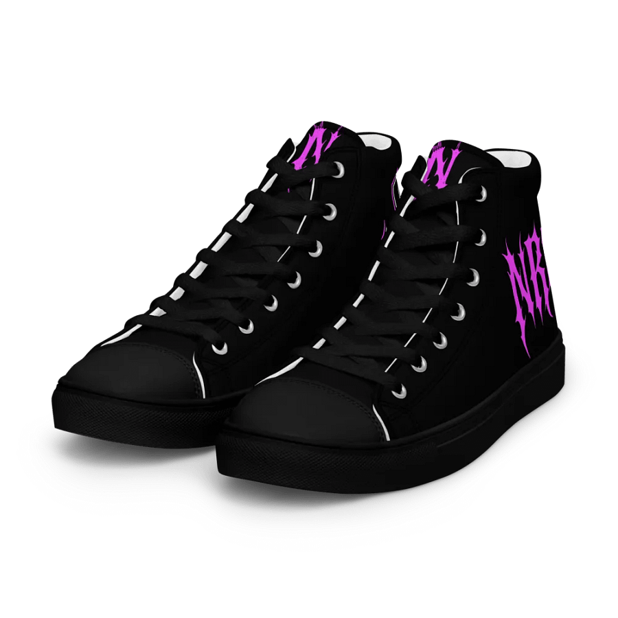 Women's NRG Grunge Cross High Top Canvas Shoes product image (6)