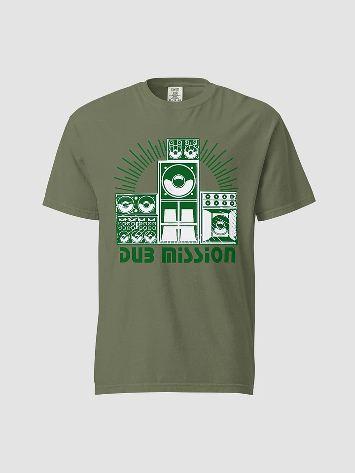 Unisex Garment-Dyed Heavyweight T-Shirt | Dub Mission Green product image (1)