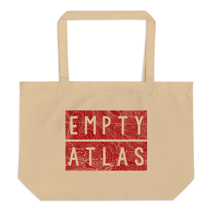 Topographic Map Tote product image (1)