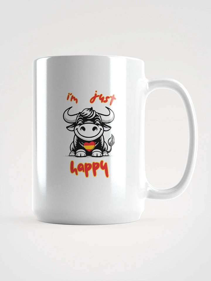 Happy Heart Bull Mug product image (1)
