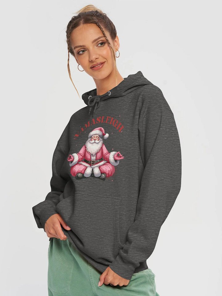 Holiday - Namasleigh - Santa Zen on Lane 7 Premium Hoodie product image (1)