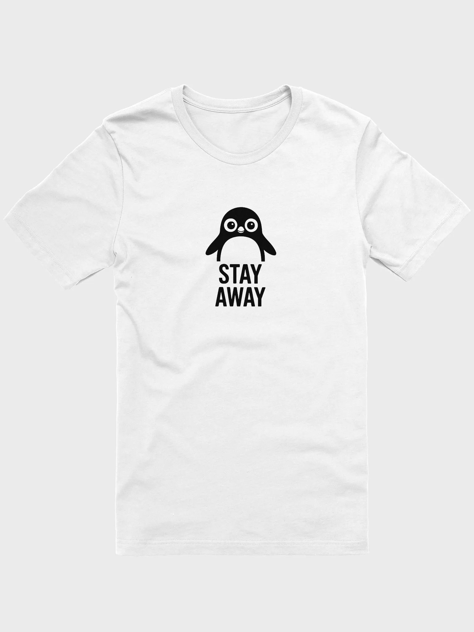 Stay Away Penguin Silhouette T-Shirt product image (31)