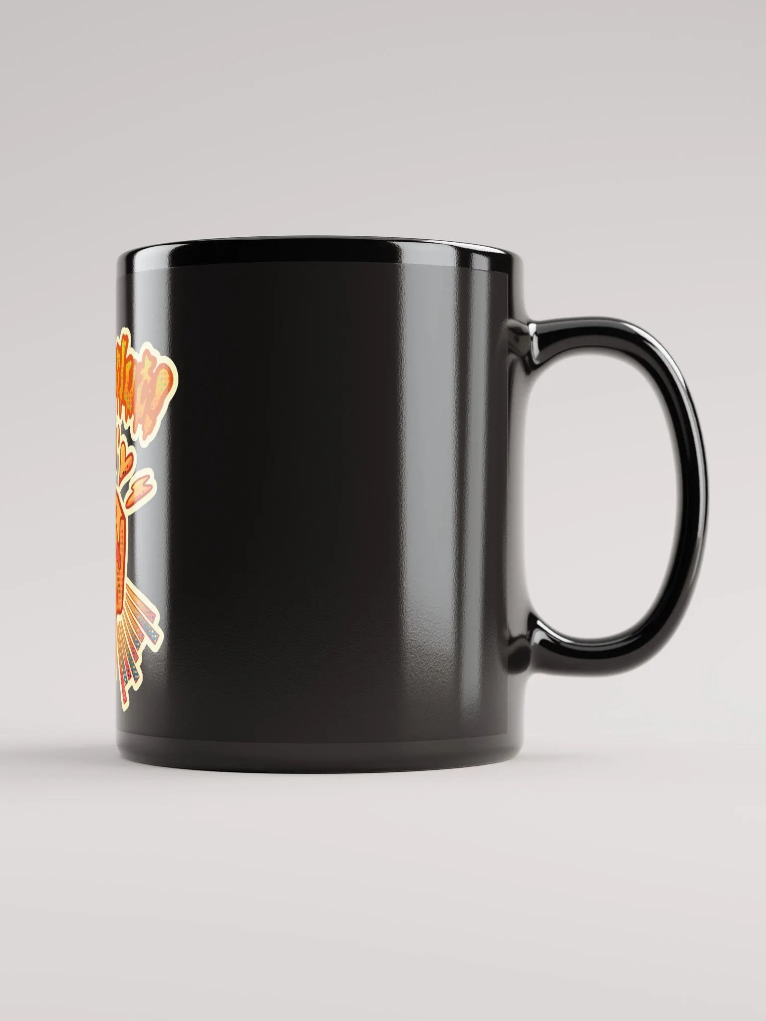 Cheese slut black mug product image (3)