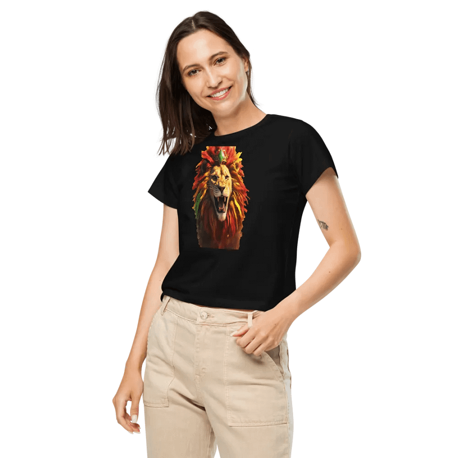 Majestic Mane Lion Crowned Tee product image (23)
