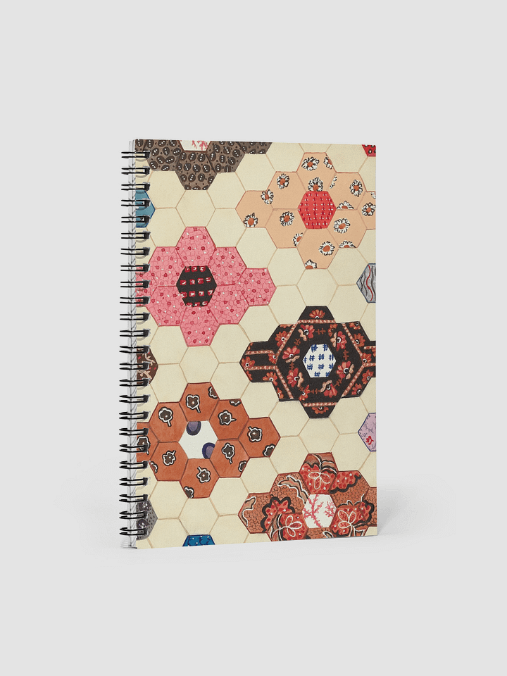 HexaQuilt Spiral Notebook product image (1)