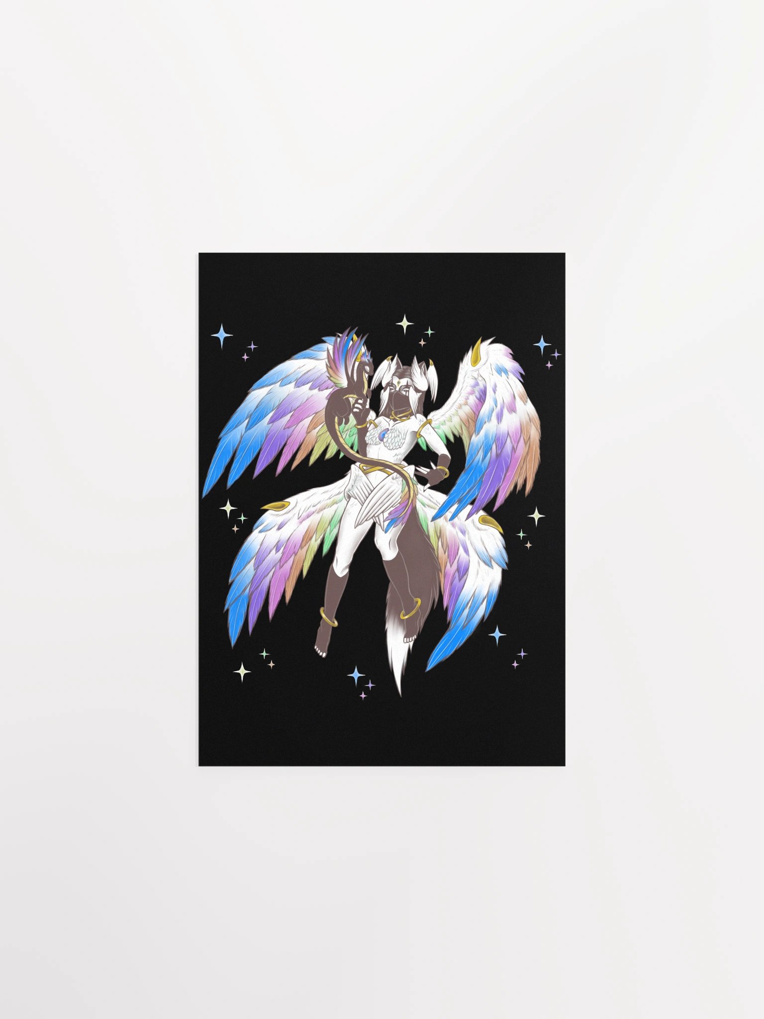Rainbow Pride Angel Poster product image (8)