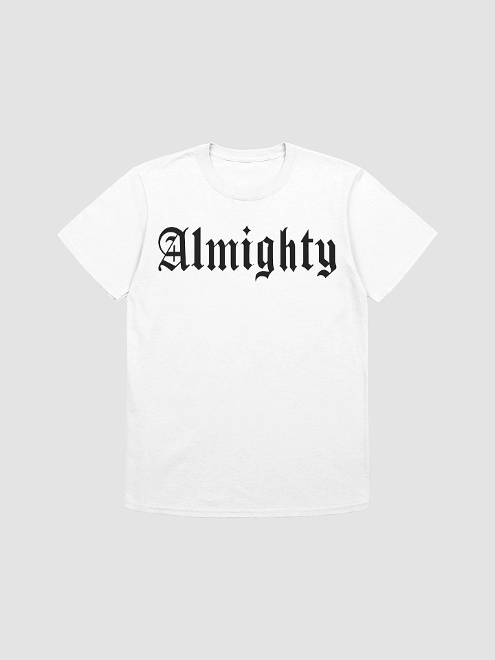 Almighty T-Shirt (White) product image (1)