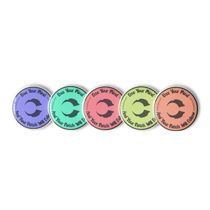 Free Your Mind... And Your Patch Will Follow Buttons product image (1)