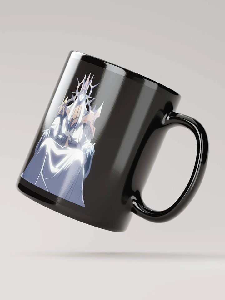 Solo Leveling: The Absolute Being Design Black Glossy Mug product image (2)