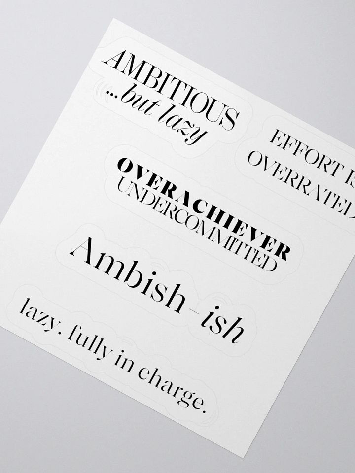 Stickers - Various logos. product image (1)