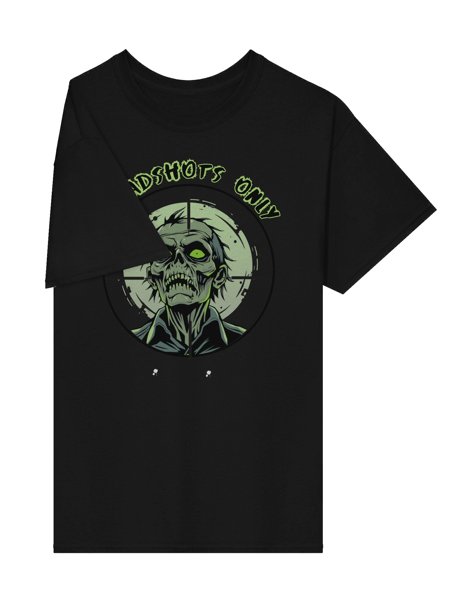 Glowing Zombie Headshots T-Shirt product image (7)