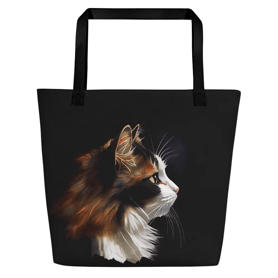 Sweet Kitty Profile - Calico Cat Tote Bag product image (2)
