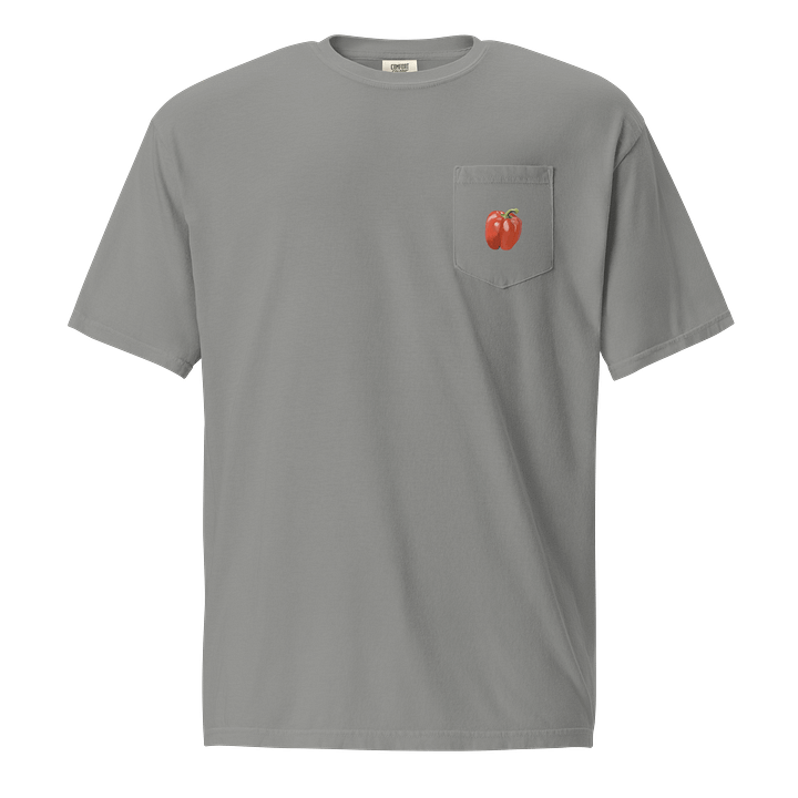 Vibrant Pepper Pocket Tee product image (2)