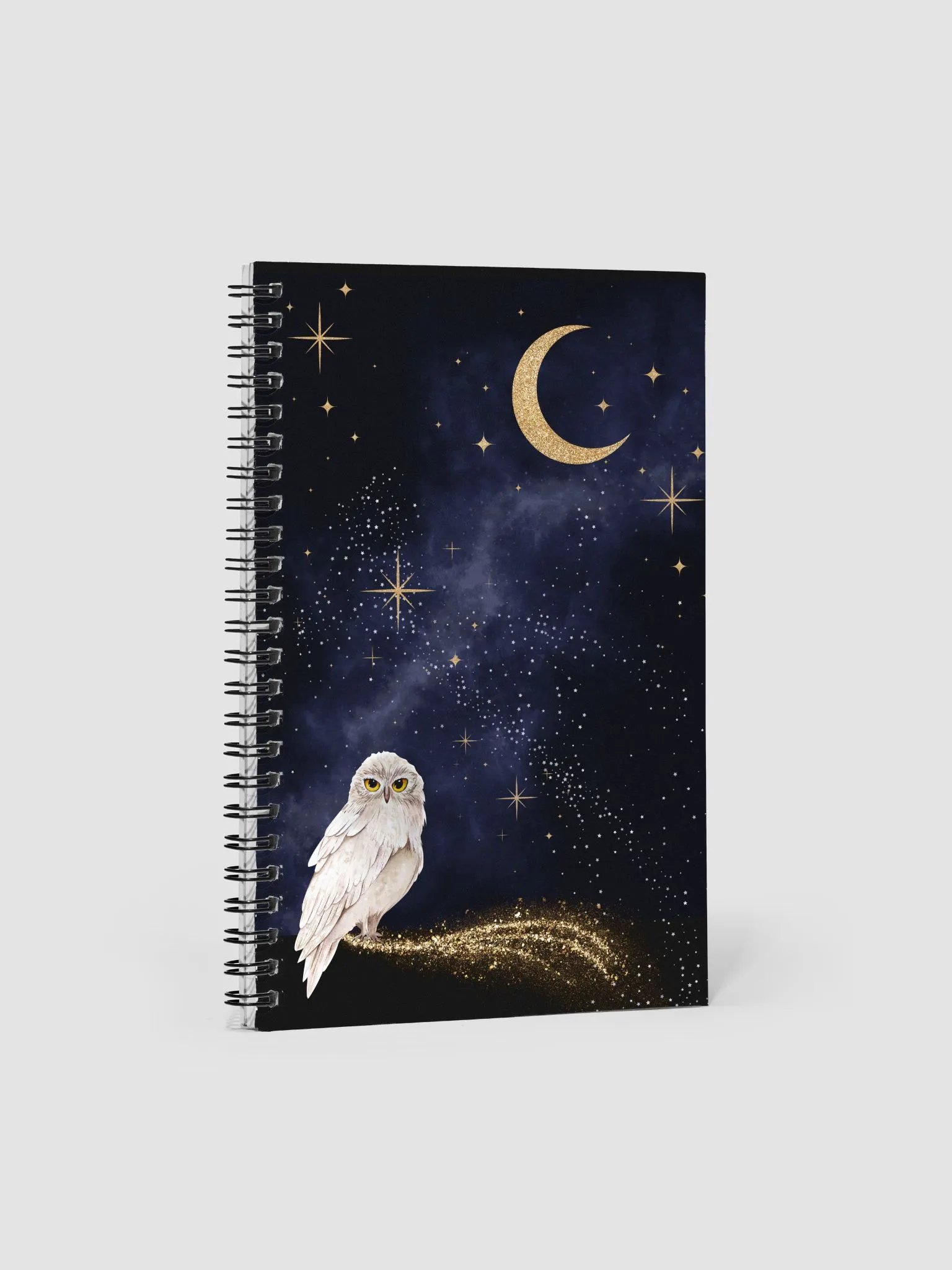 Starry Night Owl Notebook product image (1)