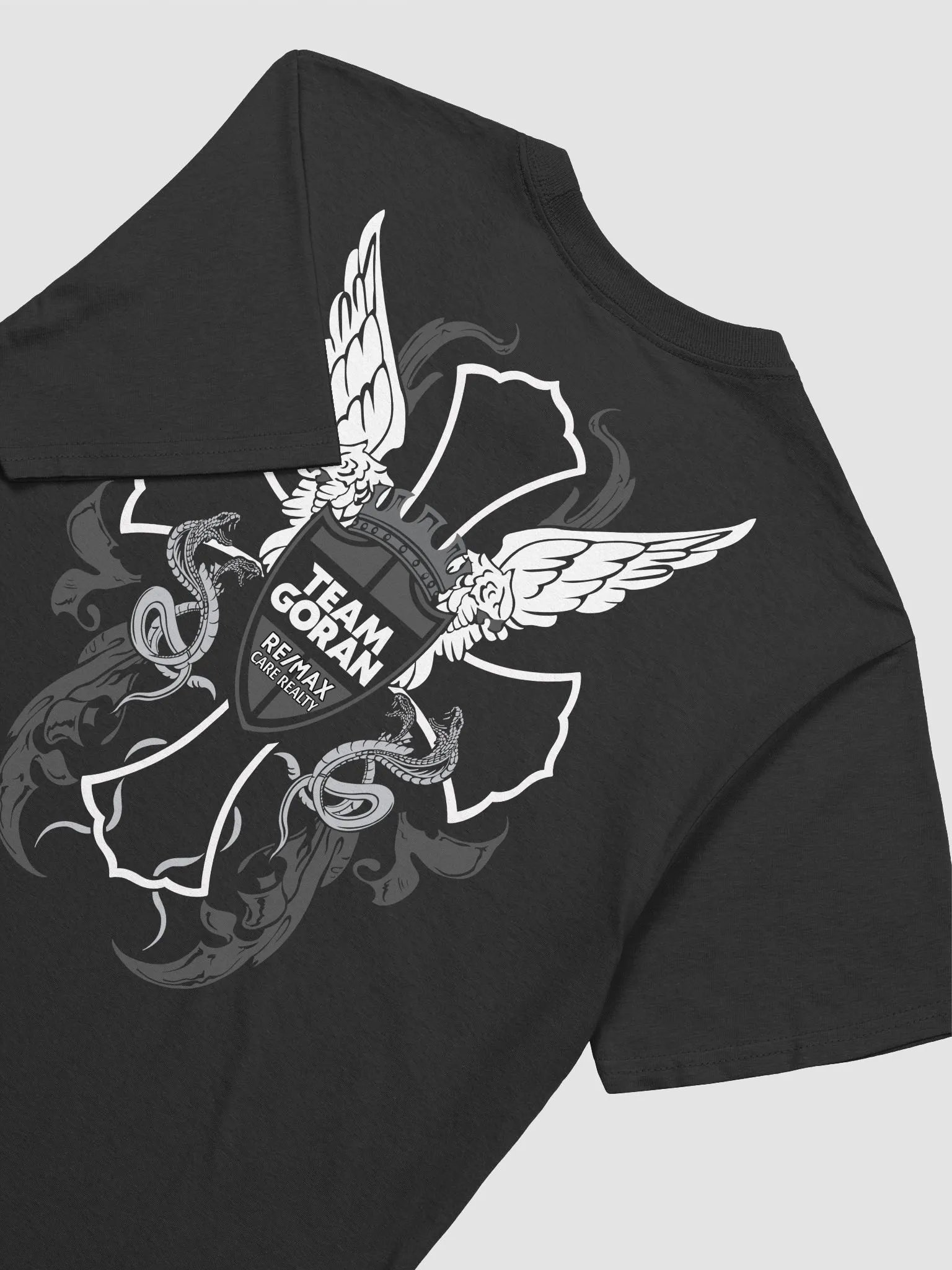 Gildan Softstyle Winged Logo TEAM GORAN Crest Shirt product image (7)