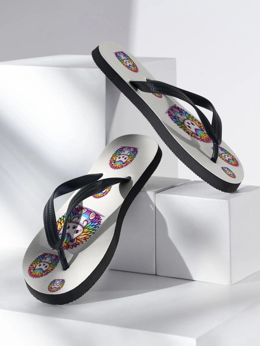 Rainbow Hedgehogs Flip Flops product image (3)