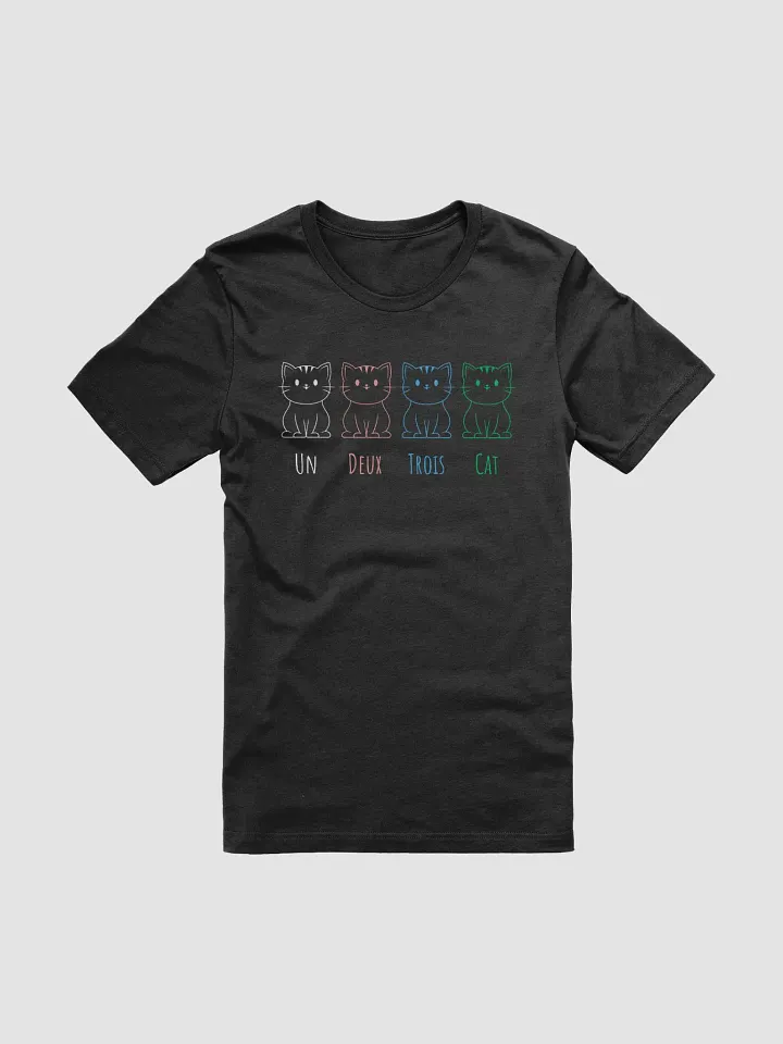 Pixelated Feline Fantasia Tee/ Funny French Twist product image (1)