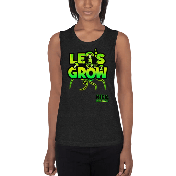 KICK - Let's Grow Muscle Shirt, Ladies product image (1)